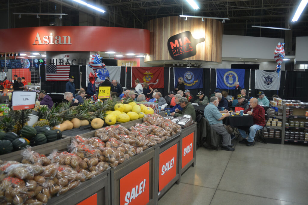 Veterans Day at Eagan HyVee 2024 Daniel R Olsen Post 594