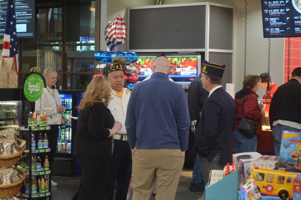 Veterans Day at Eagan HyVee 2024 Daniel R Olsen Post 594