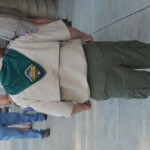 Post 594 Flag Day 2017 - Flags are folded prior to being burned. Post 594 Flag Day 2017